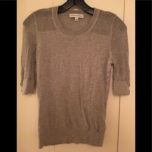 Banana Republic Grey 3/4 Sleeve Sweater